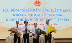 Ông Nguyễn Thanh Nhàn được bầu giữ chức Chủ tịch UBND tỉnh Kiên Giang