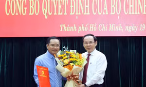 Ông Nguyễn Văn Được giữ chức Phó Bí thư Thành ủy Thành phố Hồ Chí Minh