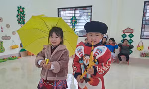 Khánh thành điểm trường Mỏ Nhà Thấp ở vùng biên Hà Giang