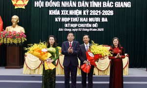 Bầu Chủ tịch HĐND và UBND tỉnh Bắc Giang