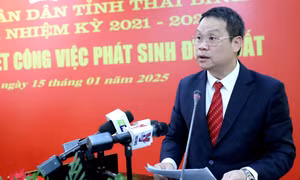 Phê chuẩn kết quả bầu, miễn nhiệm Chủ tịch UBND tỉnh Thái Bình