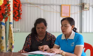 Những Chi hội trưởng Phụ nữ ấp giúp cộng đồng phụ nữ Khmer xóa đói giảm nghèo ở Kiên Giang