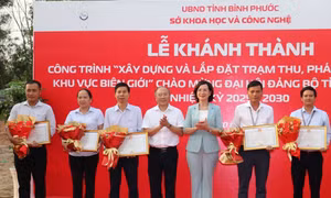 Bình Phước phát triển hạ tầng, sóng thông tin vùng biên giới cải thiện rõ rệt