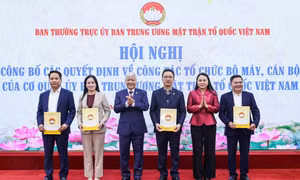 Cơ quan Ủy ban Trung ương Mặt trận Tổ quốc Việt Nam còn 8 đầu mối