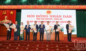 Thái Nguyên bầu bổ sung hai Phó chủ tịch Uỷ ban nhân dân tỉnh