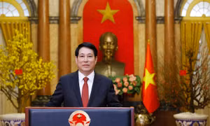 Thông điệp chúc Tết Ất Tỵ 2025 của Chủ tịch nước Lương Cường