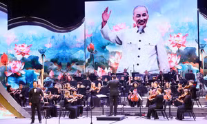 Tổng Bí thư Tô Lâm dự Chương trình nghệ thuật đặc biệt "Đảng trong mùa Xuân đại thắng"