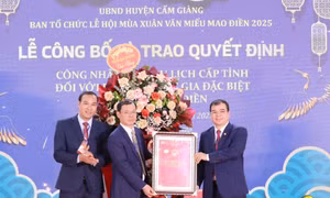 Tôn vinh truyền thống hiếu học và khoa bảng xứ Đông