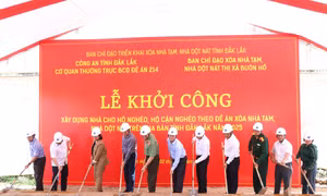 Sẽ có thêm gần 4.300 căn nhà cho hộ nghèo, cận nghèo ở tỉnh Đắk Lắk