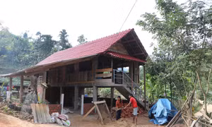 Xuân ấm trong những ngôi nhà mới ở huyện miền núi Ba Tơ