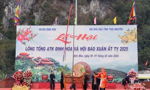 Thái Nguyên: Lễ hội Lồng tồng và Hội báo Xuân Ất Tỵ 2025