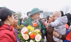 Nô nức ngày hội tòng quân tại các địa phương trên địa bàn Quân khu I