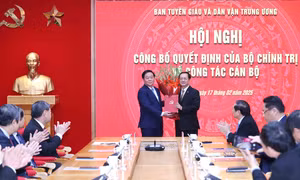 Ông Huỳnh Thành Đạt giữ chức Phó Trưởng Ban Tuyên giáo và Dân vận Trung ương