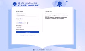 Thí sinh bắt đầu thử đăng ký dự thi tốt nghiệp Trung học Phổ thông 2025 trên hệ thống