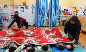 Chống rét cho học sinh vùng cao Mù Cang Chải