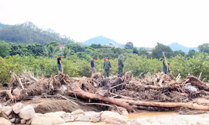 Nỗ lực tìm kiếm người mất tích do mưa lũ ở Sơn La