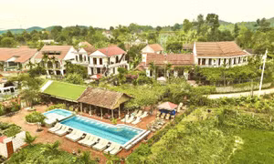 Cơ sở du lịch Phong Nha Farmstay ở xã Cự Nẫm (huyện Bố Trạch, tỉnh Quảng Bình). Nguồn: danviet.vn