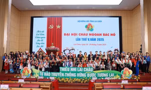 Thiếu nhi Lai Châu những bông hoa thắm trong vườn hoa nghìn việc tốt