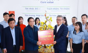 Thủ tướng Phạm Minh Chính: Các doanh nghiệp Quảng Nam phải góp phần đắc lực cùng cả nước đạt mức tăng trưởng 8% trở lên