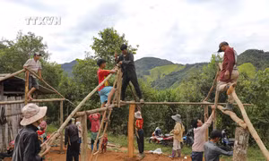Sớm bố trí tái định cư cho người dân sống dưới cung trượt sạt lở ở Mường Nhé 