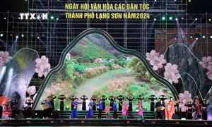Độc đáo Ngày hội Văn hóa các dân tộc "thành phố Hoa Đào"