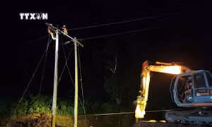 Sơn La: Thông đường Quốc lộ 6 đoạn qua địa phận xã Chiềng Hắc, huyện Mộc Châu