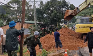 Vụ sạt lở tại Lâm Đồng: Hai người thương vong, Quốc lộ 27 đã thông tuyến
