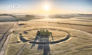 Di tích Stonehenge tại Wiltshire, Anh. Ảnh: Getty Images/ TTXVN