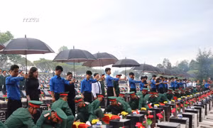 Ngày Thương binh - Liệt sỹ 27/7: Bình Phước truy điệu, an táng 106 hài cốt liệt sỹ