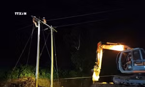 Sơn La: Thông đường Quốc lộ 6 đoạn qua địa phận xã Chiềng Hắc, huyện Mộc Châu