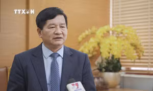 Chủ tịch UBND tỉnh Điện Biên Lê Thành Đô trả lời phỏng vấn TTXVN. Ảnh: Xuân Tư – TTXVN