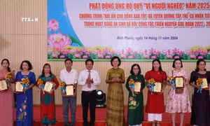 Bình Phước: Kịp thời hỗ trợ các hộ nghèo vươn lên trong cuộc sống