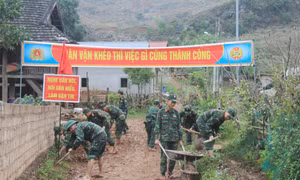 Lực lượng vũ trang Sơn La thắt chặt tình đoàn kết quân dân
