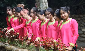 Tổ chức Liên hoan trình diễn trang phục truyền thống các dân tộc thiểu số Việt Nam 
