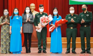 Câu lạc bộ “Phụ nữ với chiến sỹ quân hàm xanh” góp phần thắt chặt tình quân - dân ở Hà Tĩnh
