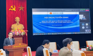 Hội nghị Tuyển sinh Đại học 2022: Công tác xét tuyển chỉ điều chỉnh về mặt kỹ thuật