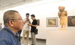 Khai mạc Triển lãm mỹ thuật “Truyền thống hiếu học”