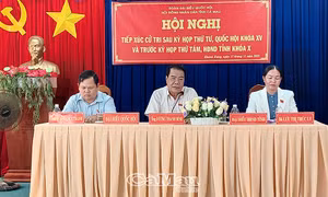 Cử tri Cà Mau kiến nghị hỗ trợ đất ở, đất sản xuất cho đồng bào dân tộc thiểu số 