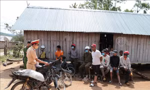 Gia Lai nỗ lực kiềm chế tai nạn giao thông khu vực nông thôn, vùng đồng bào dân tộc thiểu số