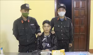 Bắt 2 đối tượng Lò Văn Thoản và Lường Văn Luyến mua bán, vận chuyển trái phép ma túy