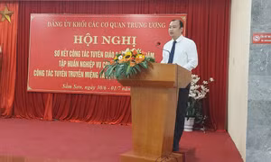 Đảng ủy Khối các cơ quan Trung ương: Nâng cao chất lượng, hiệu quả công tác tuyên truyền miệng trong tình hình mới