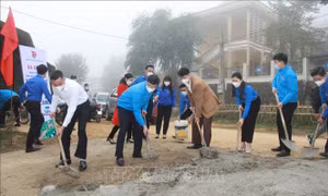 Tuổi trẻ Sơn La “Tình nguyện chung tay xây dựng nông thôn mới”