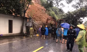 Sạt lở đất ở Tuyên Quang khiến một người thiệt mạng