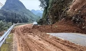 Cao Bằng chủ động phòng chống sạt lở, lũ quét 