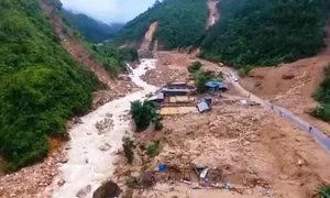 Lạng Sơn mưa to nhiều nơi, nguy cơ cao xảy ra sạt lở đất đá