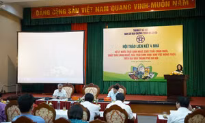 Hội thảo liên kết 4 nhà bàn giải pháp xử lý môi trường nông thôn Hà Nội