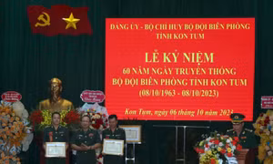 Kon Tum xây dựng lực lượng bảo vệ biên giới vững mạnh, rộng khắp