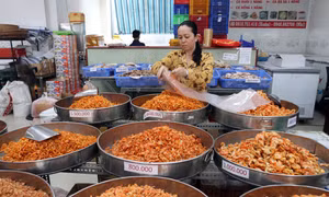Giá các mặt hàng khô đặc sản ở Cà Mau ''lên hương'' dịp cận Tết