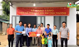 Đắk Nông hỗ trợ xây dựng, sửa chữa gần 600 căn nhà cho hộ nghèo, cận nghèo