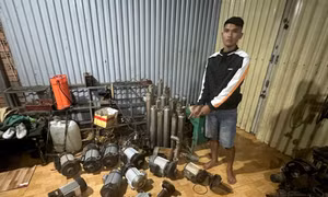 Lâm Đồng: Khởi tố 6 đối tượng trộm cắp hàng trăm máy bơm nước
